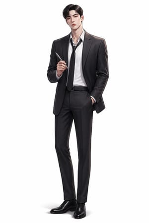 Kang Ijun, a cast photo from The Villain in Panel Three