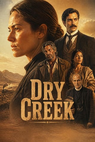 Poster for Dry Creek, vintage 70s style