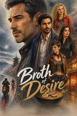 Poster for Broth of Desire, watercolor style