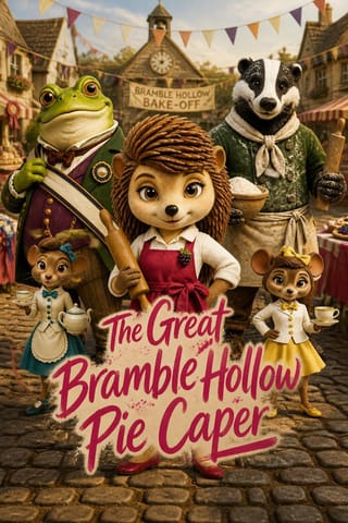 The Great Bramble Hollow Pie Caper: cosy mystery, claymation style