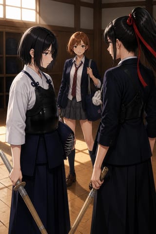The Last Spring, scene 2, anime style
