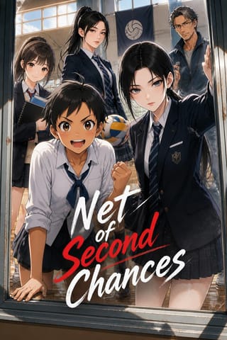 Net of Second Chances: teen sports drama, anime style