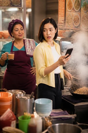 Scene 3 of Wok This Way episode 1, TV drama style