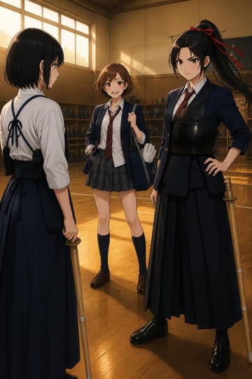 Scene 1 of The Last Spring episode 1, anime style