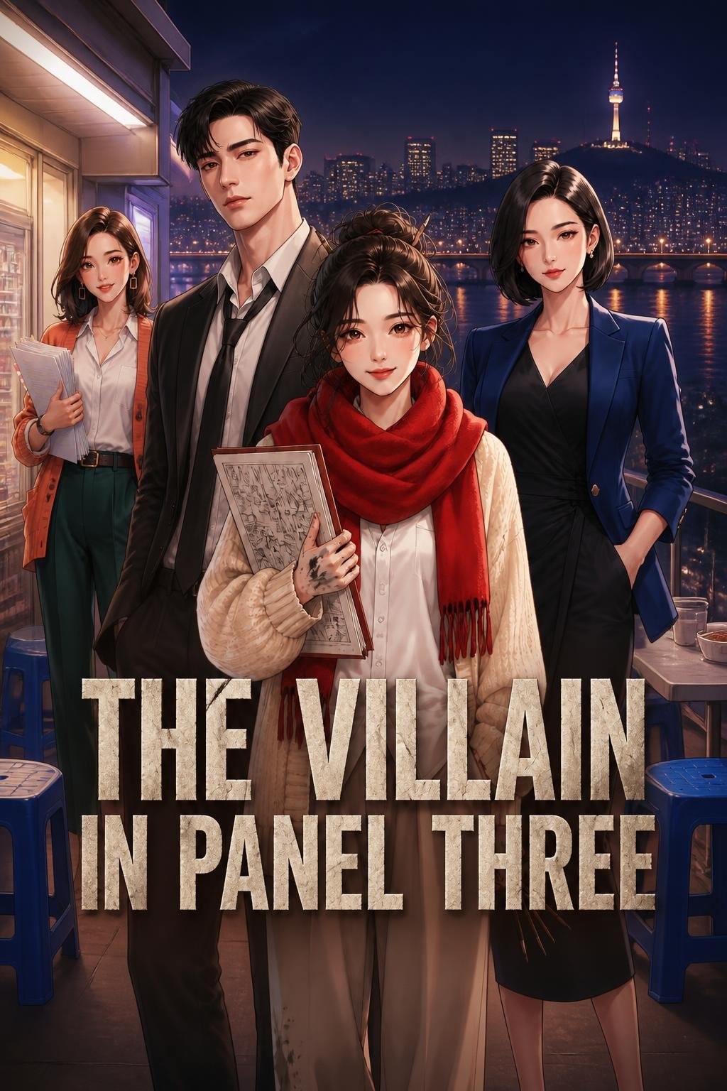 Poster for The Villain in Panel Three